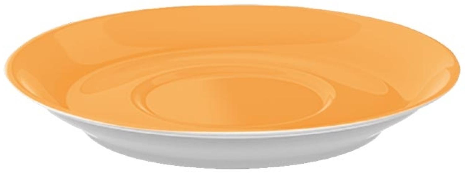 Dibbern Solid Color Mandarine Espresso Untertasse Classico Bild 1