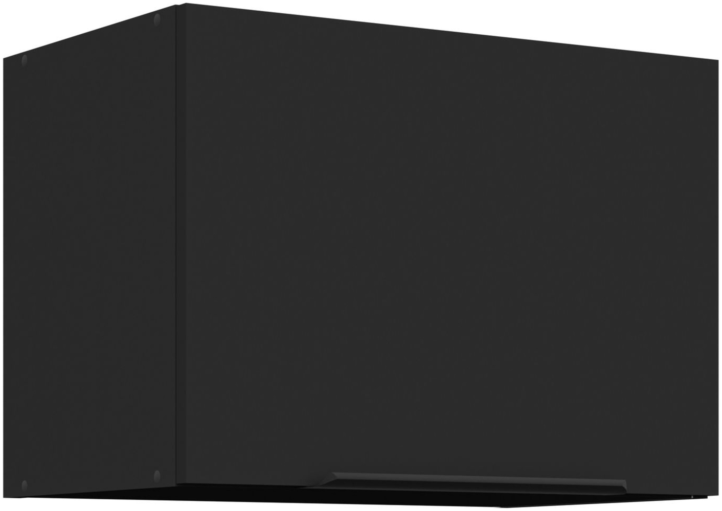 Küchen Kurzhängeschrank 50 cm SIENA Schwarz Küche Küchenzeile Küchenblock Bild 1