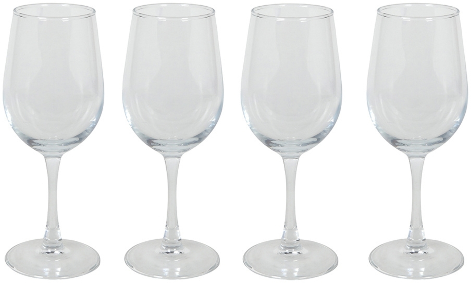 Weißweinglas-Set CLEAR (LBH 6x6x20 cm) Bild 1