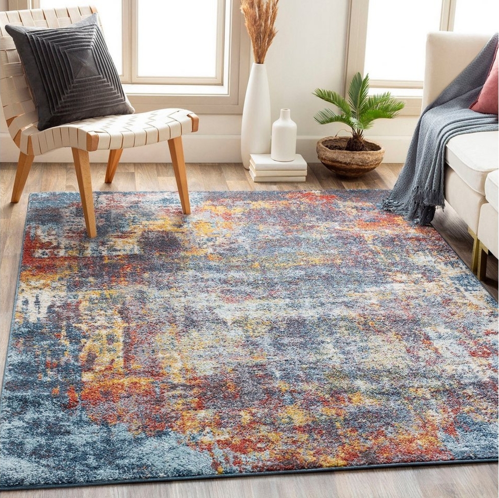 Surya CASSANDRA Teppich Blau 200 cm 274 cm 200x274 cm Bild 1