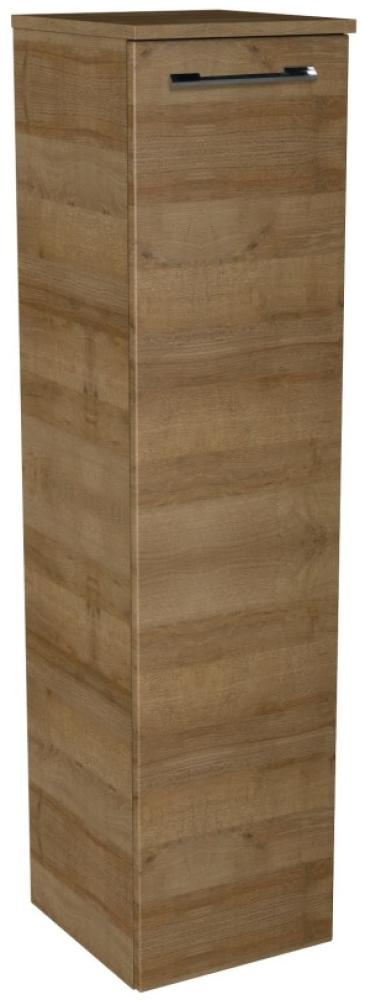 Lanzet Midischrank 30 cm, links, Hellbraun Bild 1