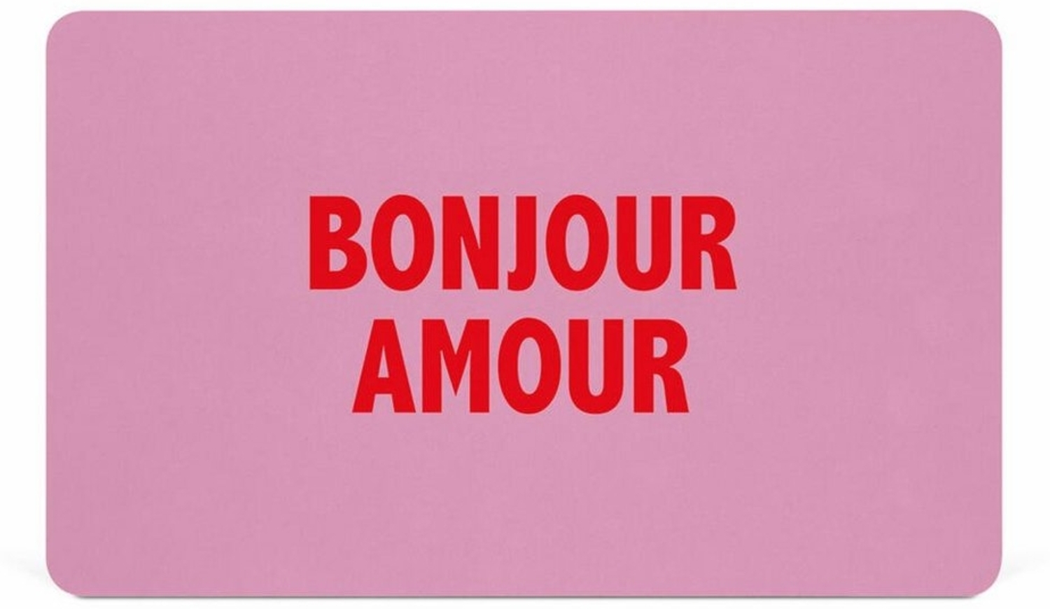 PPD Frühstücksbrett Bonjour Amour D@H Tray, Kunststoff Bild 1