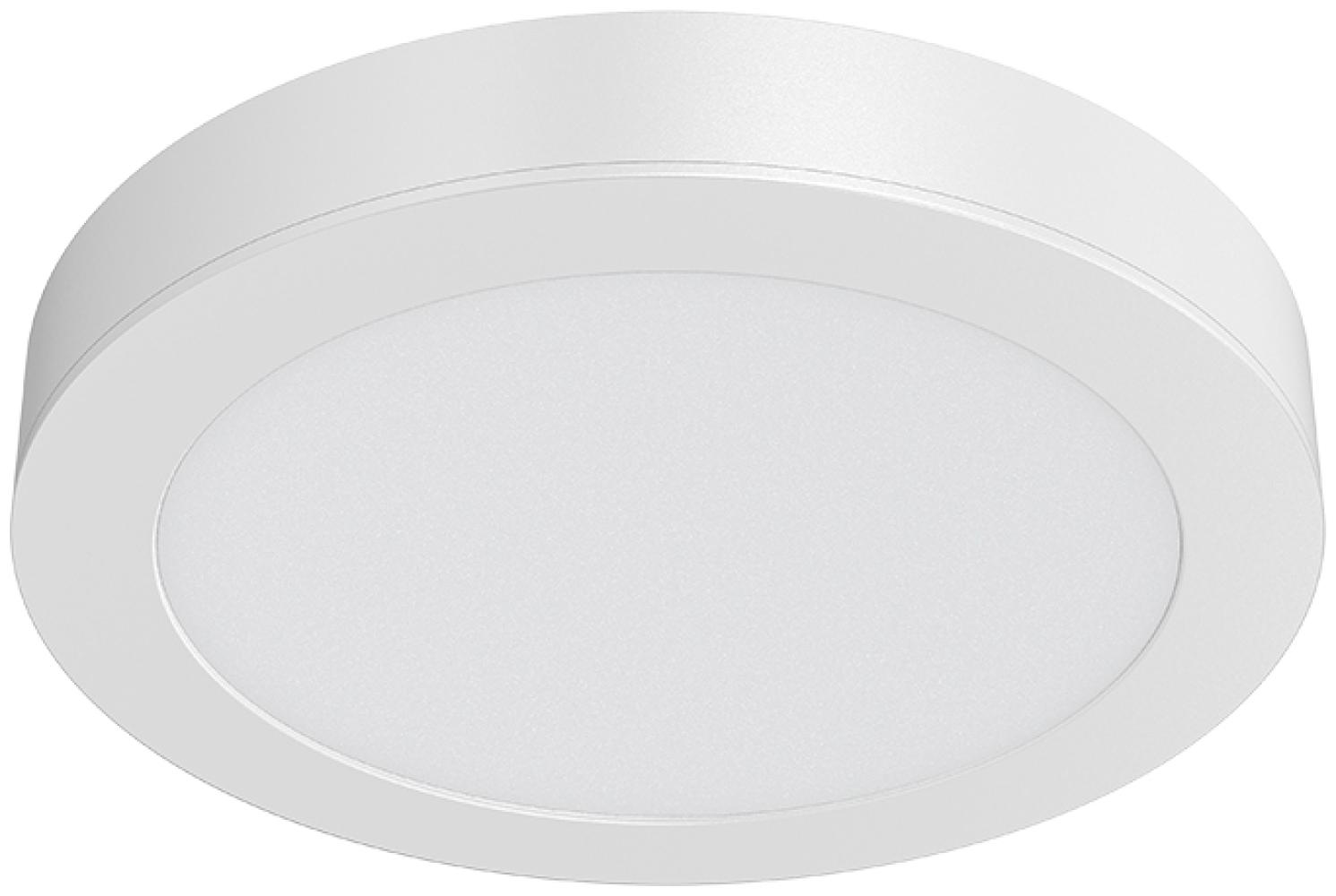 LED Aufbau Deckenleuchte Rund 12W 1120LM 4000K, Ø17,2cm Ultra Slim LED Panel Bild 1