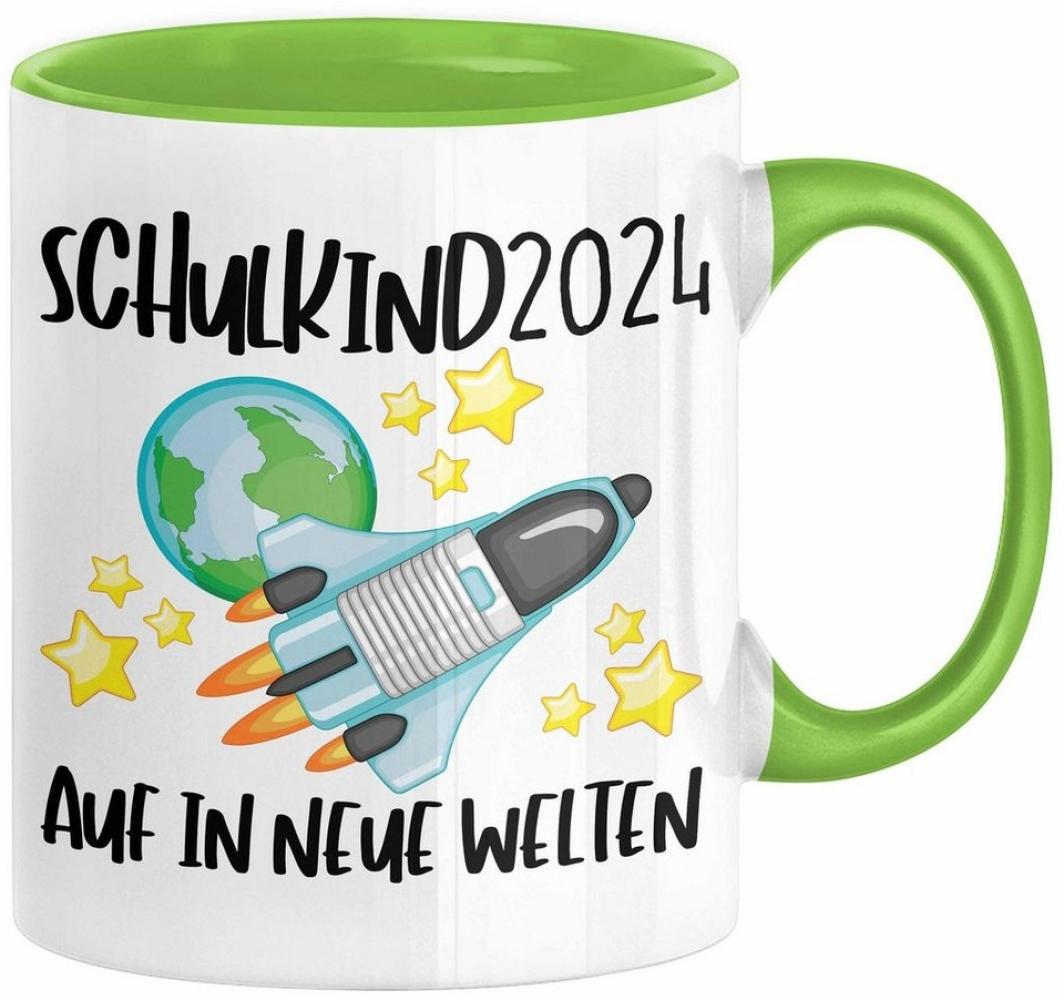 Trendation Tasse Trendation - Schulkind 2024 Einschulung Mädchen Junge Geschenk Bild 1