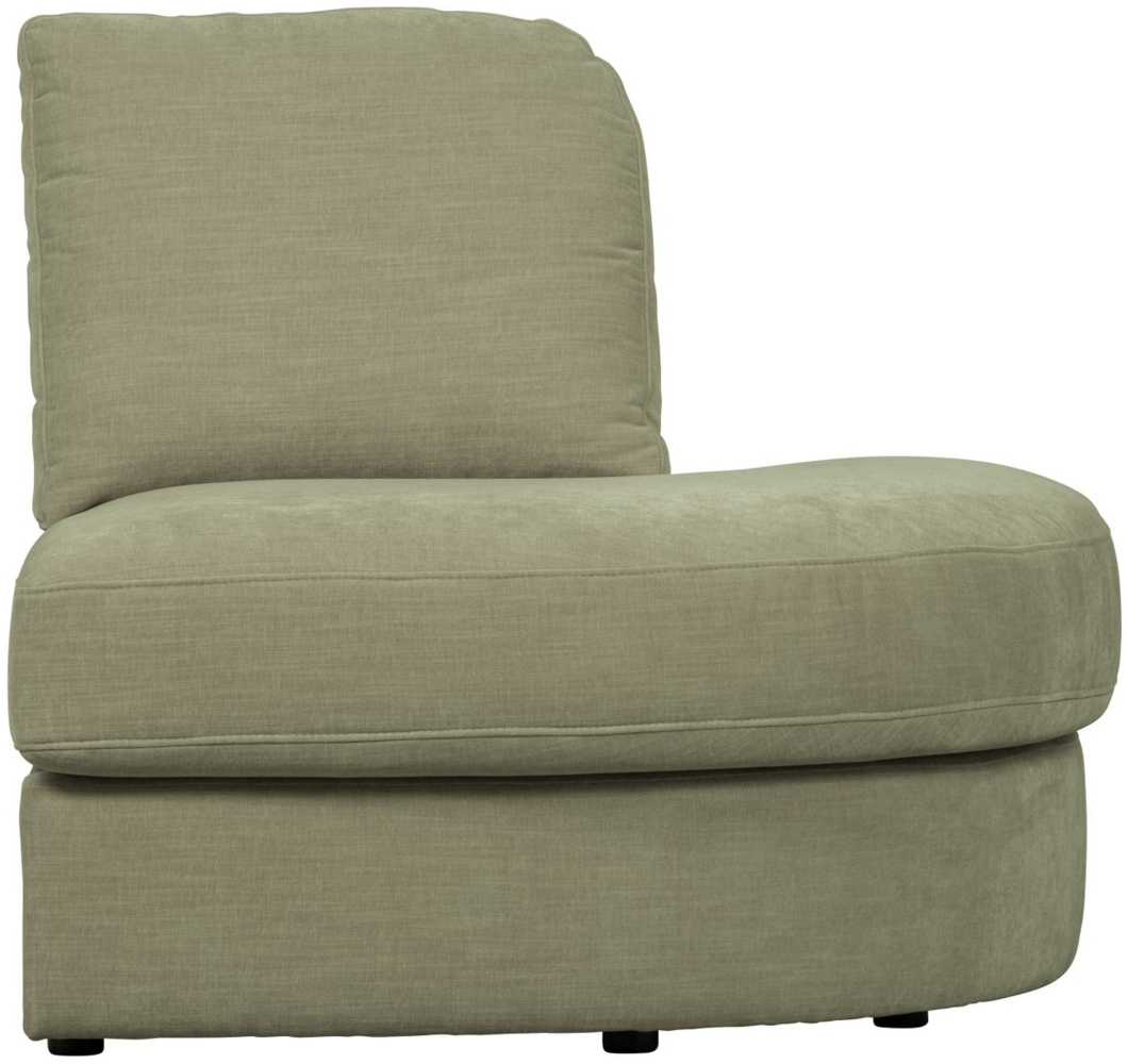 Modulsofa Family 1-Seat Eck-Element Rund Rechts, Grün Bild 1