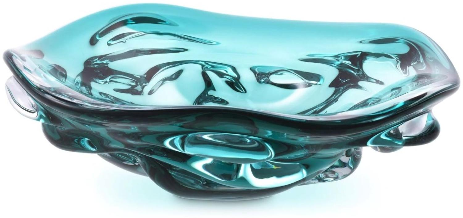 EICHHOLTZ Bowl Kane Turquoise Small Bild 1