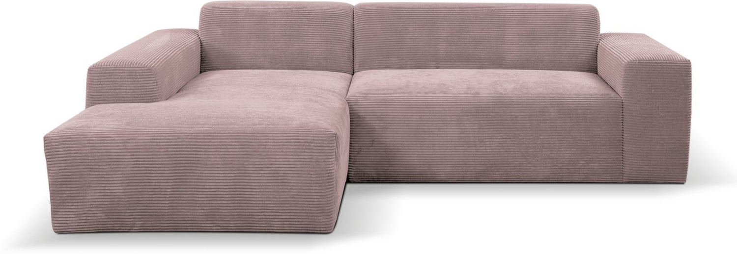 WERK2 Ecksofa Zeus-L, Curvy Trend Ecksofa mit urbaner Optik Bild 1