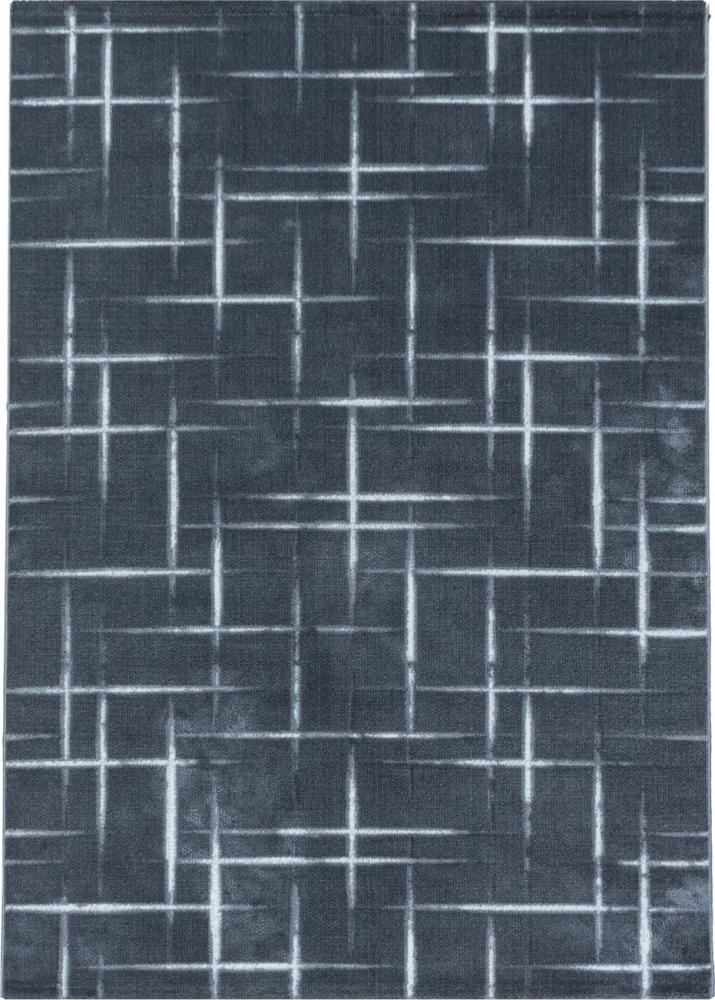 Kurzflor Teppich Clara rechteckig - 240x340 cm - Grau Bild 1