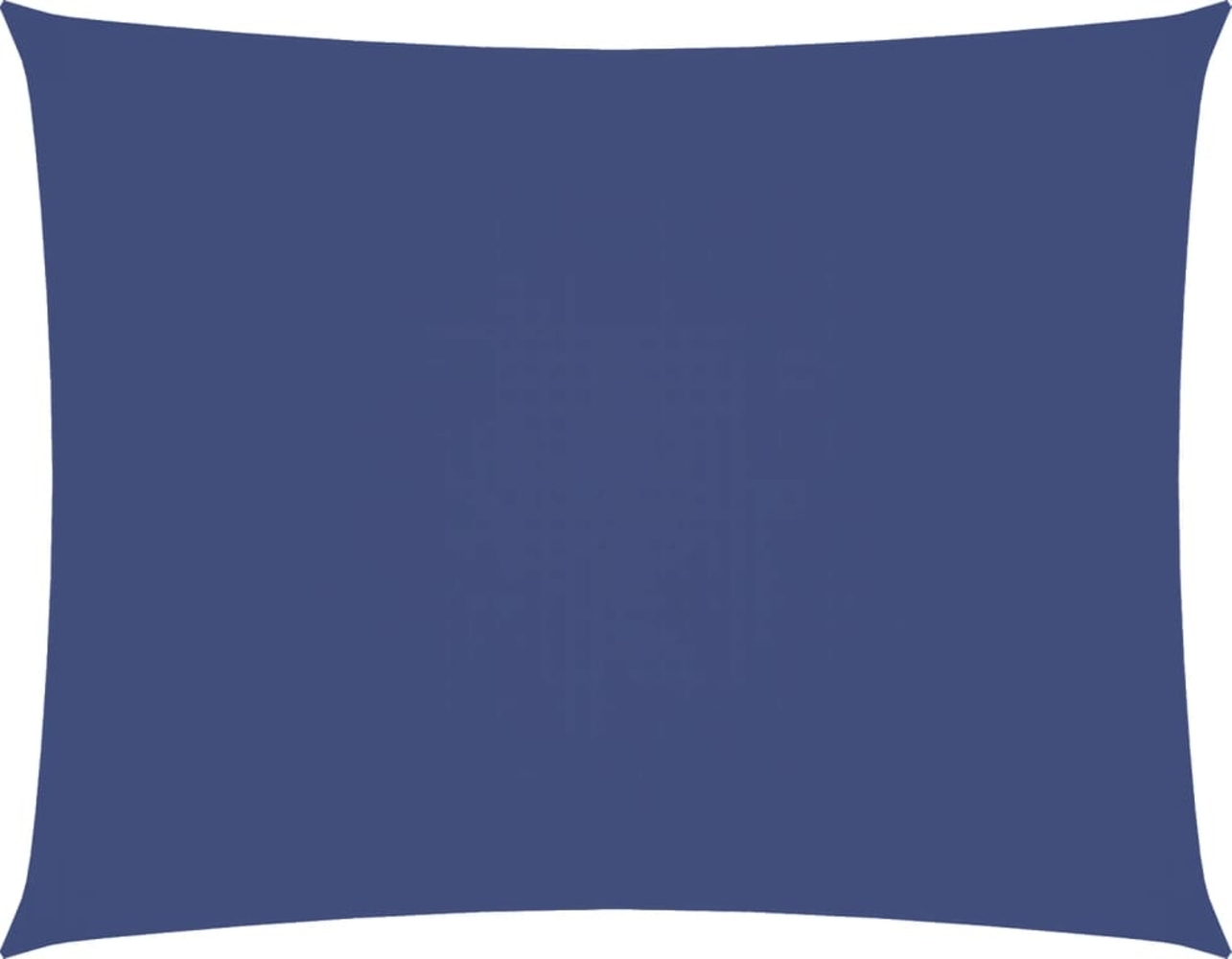 vidaXL Sonnensegel Oxford-Gewebe Rechteckig 2,5x3,5 m Blau 135536 Bild 1