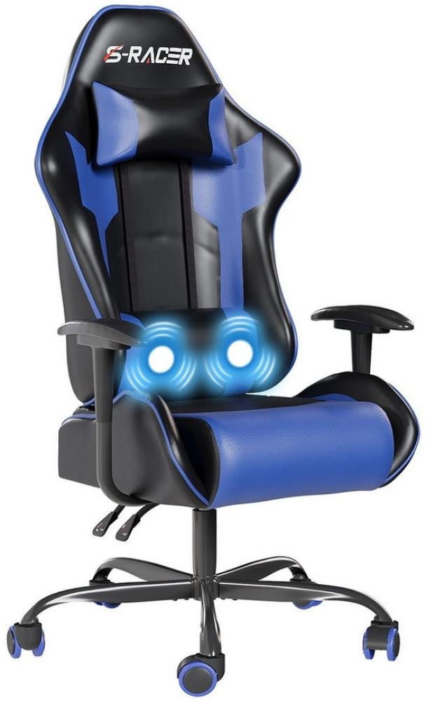 HOMALL Gaming Chair Gaming Stuhl hoher Rückenlehne PC Ergonomischer Rennstuhl mit (Set) Bild 1