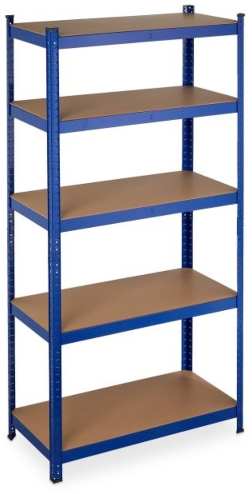 2 x Schwerlastregal 180 x 90 x 45 blau Bild 1