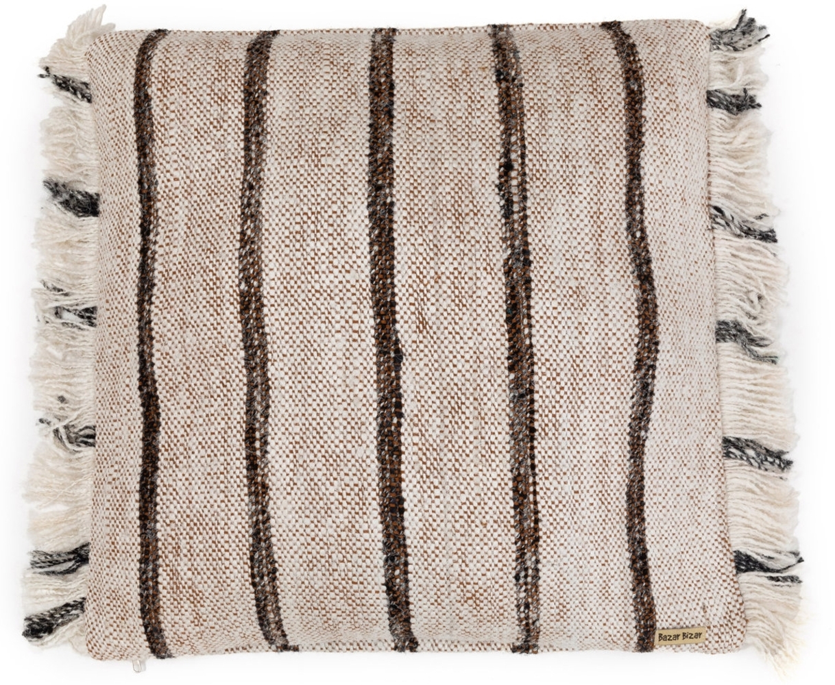 Der Oh My Gee Kissenbezug - Bohemian Weiss - 60x60 - Böhmisches Weiß - 60x60x10cm Bild 1