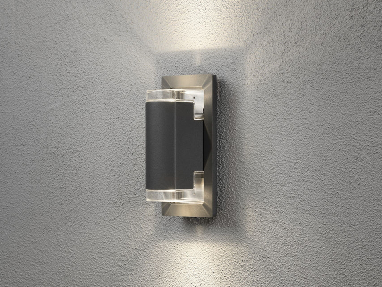 KONSTSMIDE No. 7987-370 Aussenwandleuchte Potenza GU10 anthrazit IP54 Bild 1
