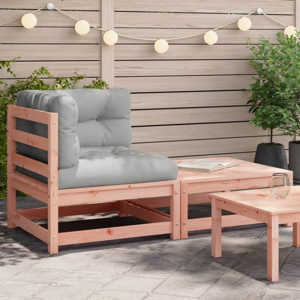 vidaXL Garten-Ecksofa mit Kissen und Hocker 838115 Bild 1