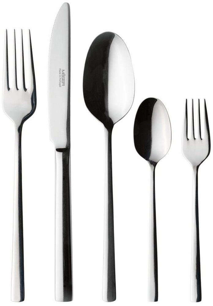 Mser, Serie Oneda, Besteck-Set, Edelstahl Besteck-Set fr 6 Personen, Silber Bild 1