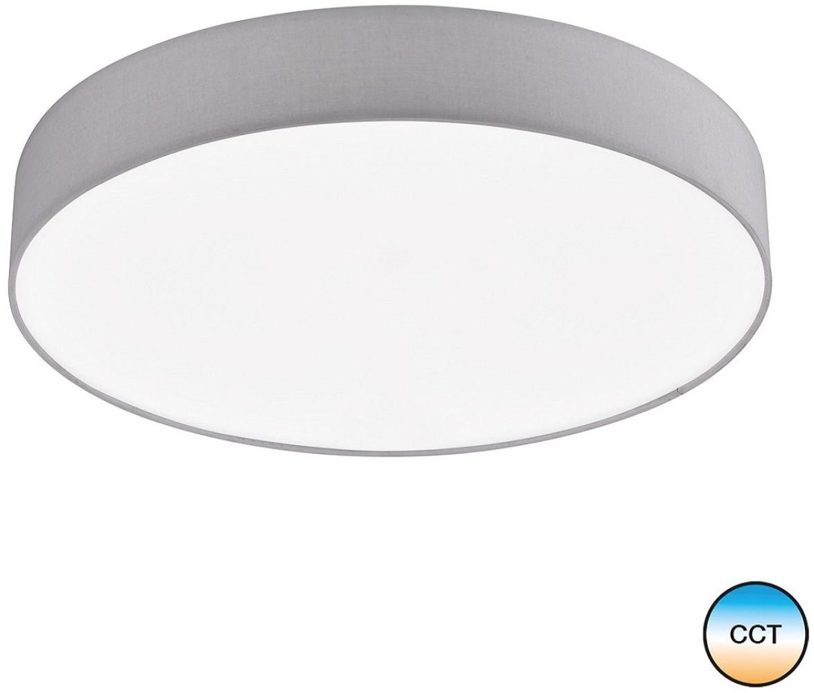 SCHÖNER WOHNEN-Kollektion LED-Deckenleuchte PINA 50cm hellgrau 820036 Bild 1