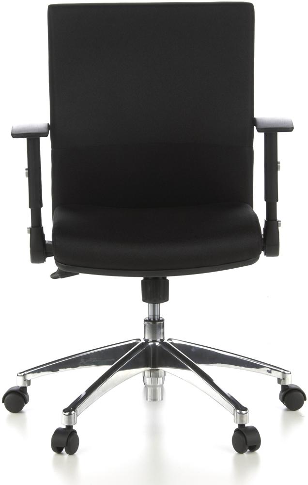 hjh OFFICE Profi Bürostuhl LAGUNA PRO Stoff Schwarz Bild 1