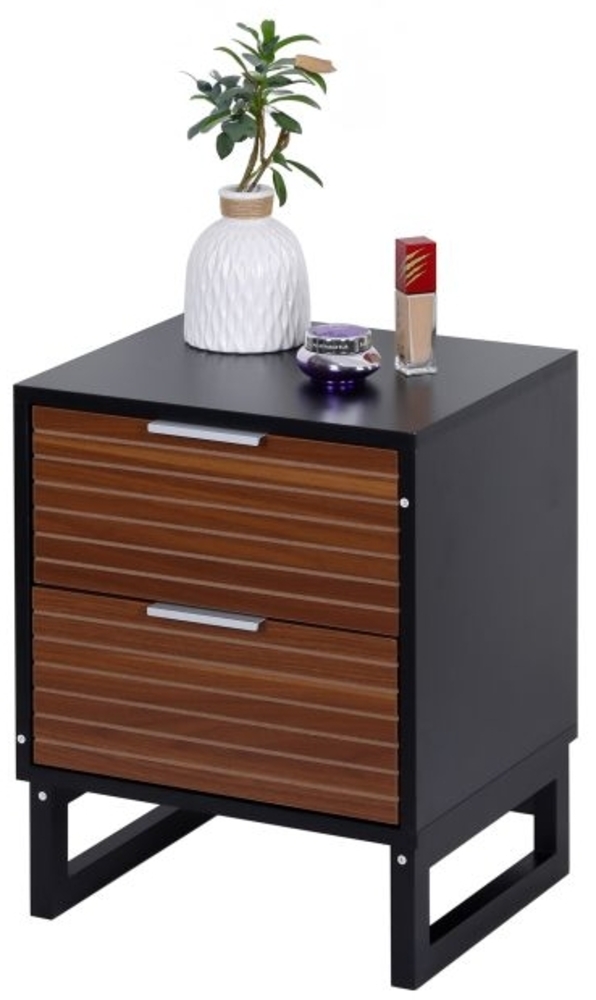 Nachttisch mit 2 Schubladen 10051517 Bild 1