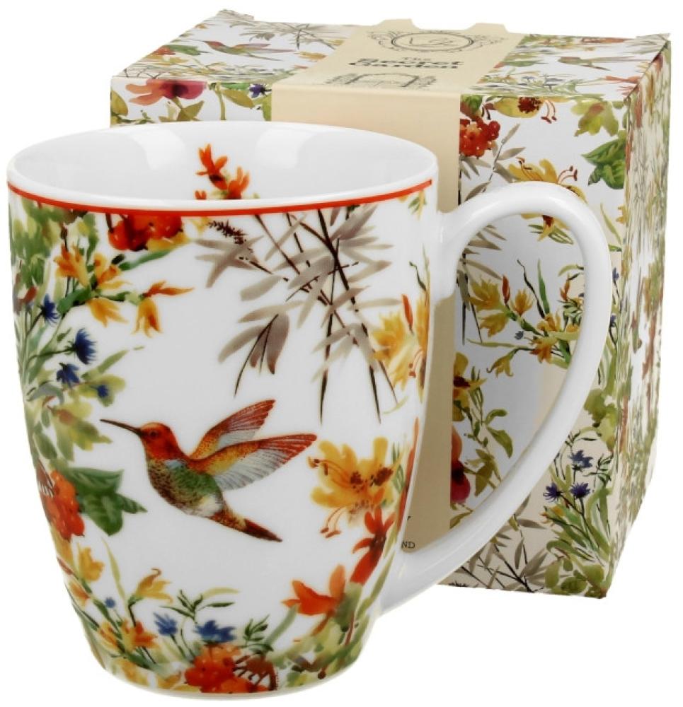 DUO FLORAL Klassischer Becher 350 ml LINNEA New Bone China Porzellan Bild 1