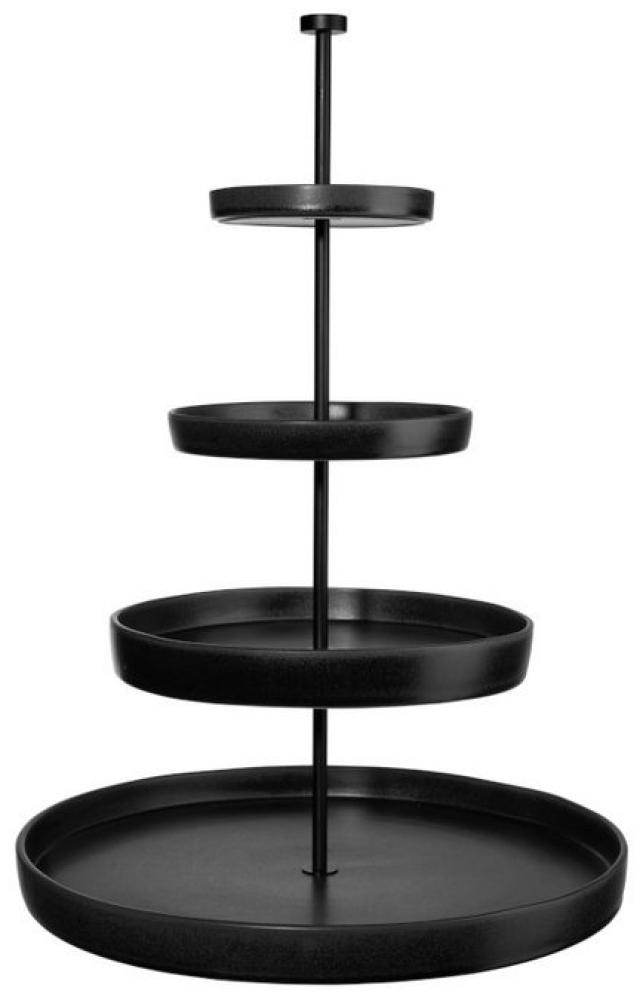 Asa Etagere Grande Nero Flach Black Iron (4-stufig) (61cm) 92153174 Bild 1