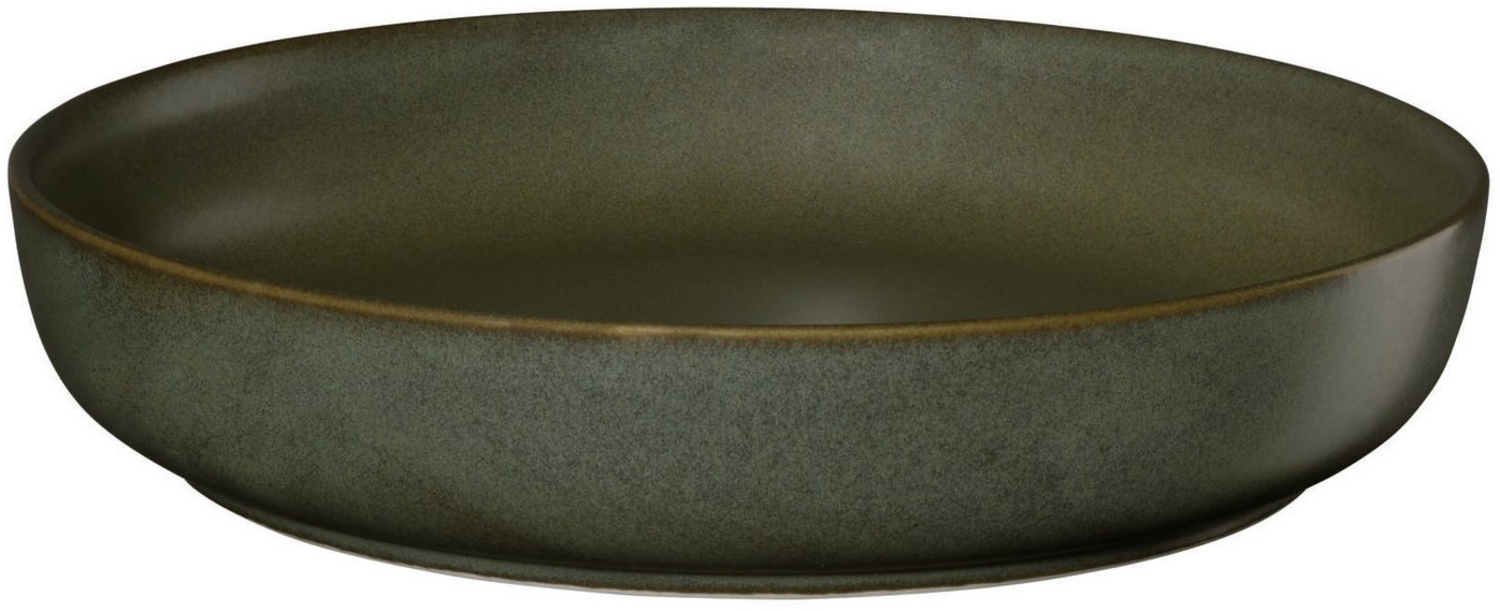 ASA Selection coppa Gourmetteller, Speiseteller, Essteller, Teller, Schale, Porzellan, Ø 22 cm, Nori / Grün, 19250192 Bild 1