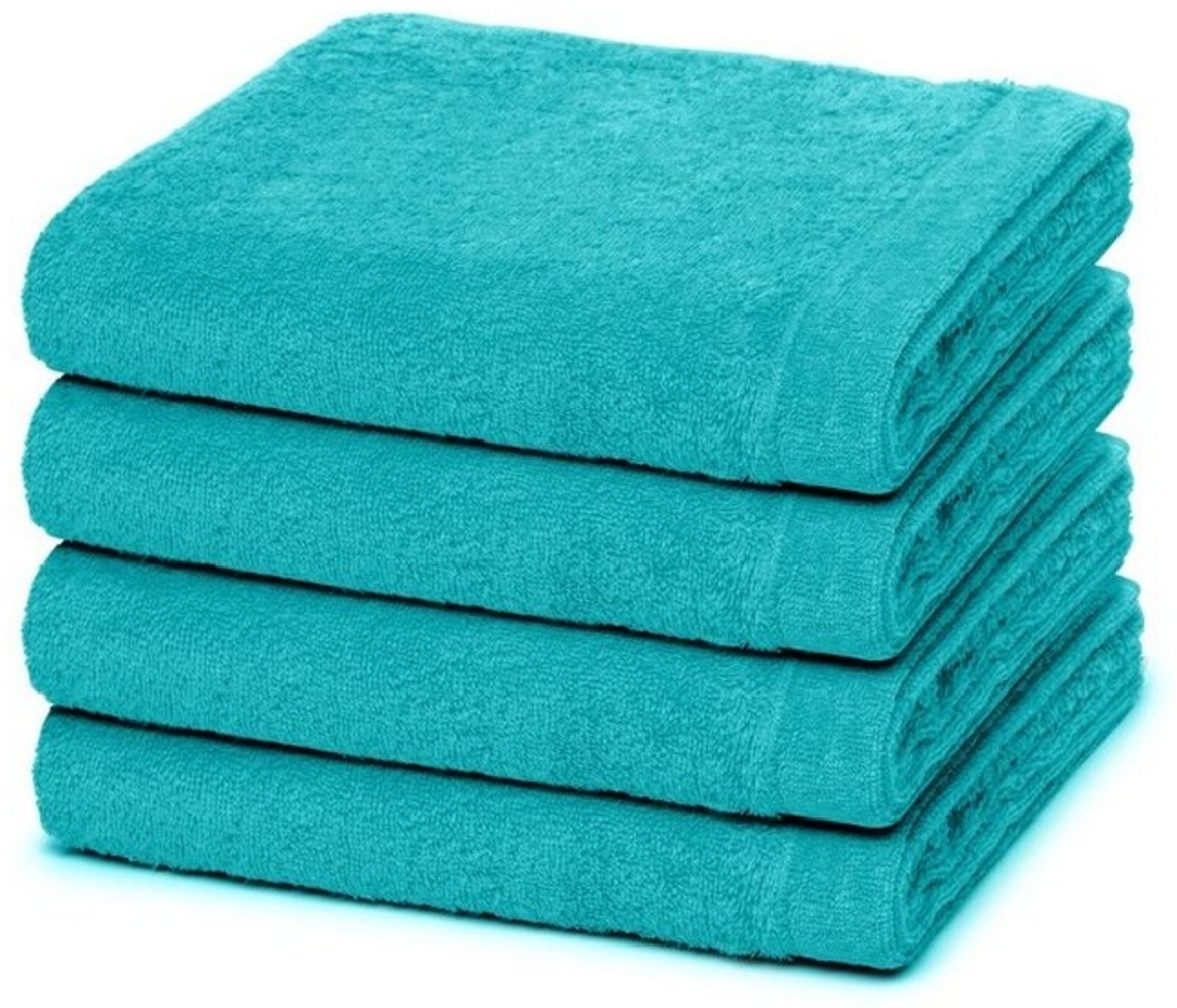 Cawö Handtuch Set Lifestyle, Walkfrottee (Spar-Set, 4-St), 4 X Handtuch im Set - Baumwolle - Weich und extra flauschig Bild 1