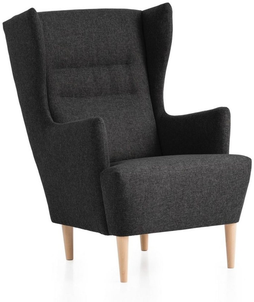 XDREAM Ohrensessel Olaf, Relaxsessel, Loungesessel, Cocktailsessel, Polstersessel (1-St), bequemer Sessel, gepolstert, hohe Rückenlehne, viele moderne Farben Bild 1