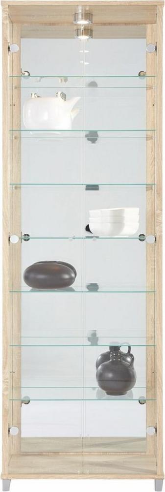 fif möbel Vitrine OPTIMA Standvitrine/Glasvitrine 2x Glastür,perfekt für Sammler,Sammlervitrine Bild 1