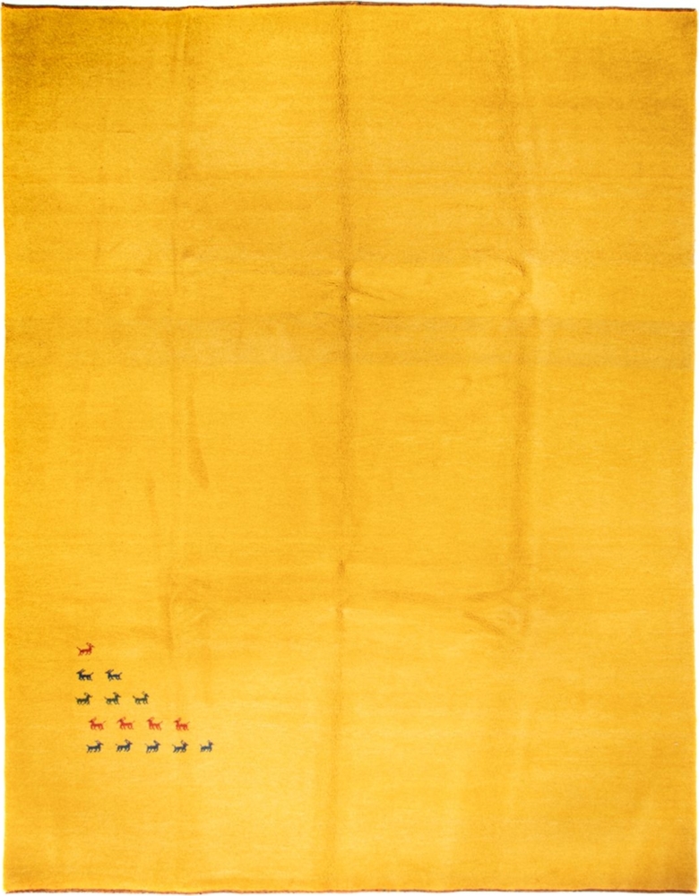 Morgenland Gabbeh Teppich - Indus - 385 x 295 cm - gold Bild 1