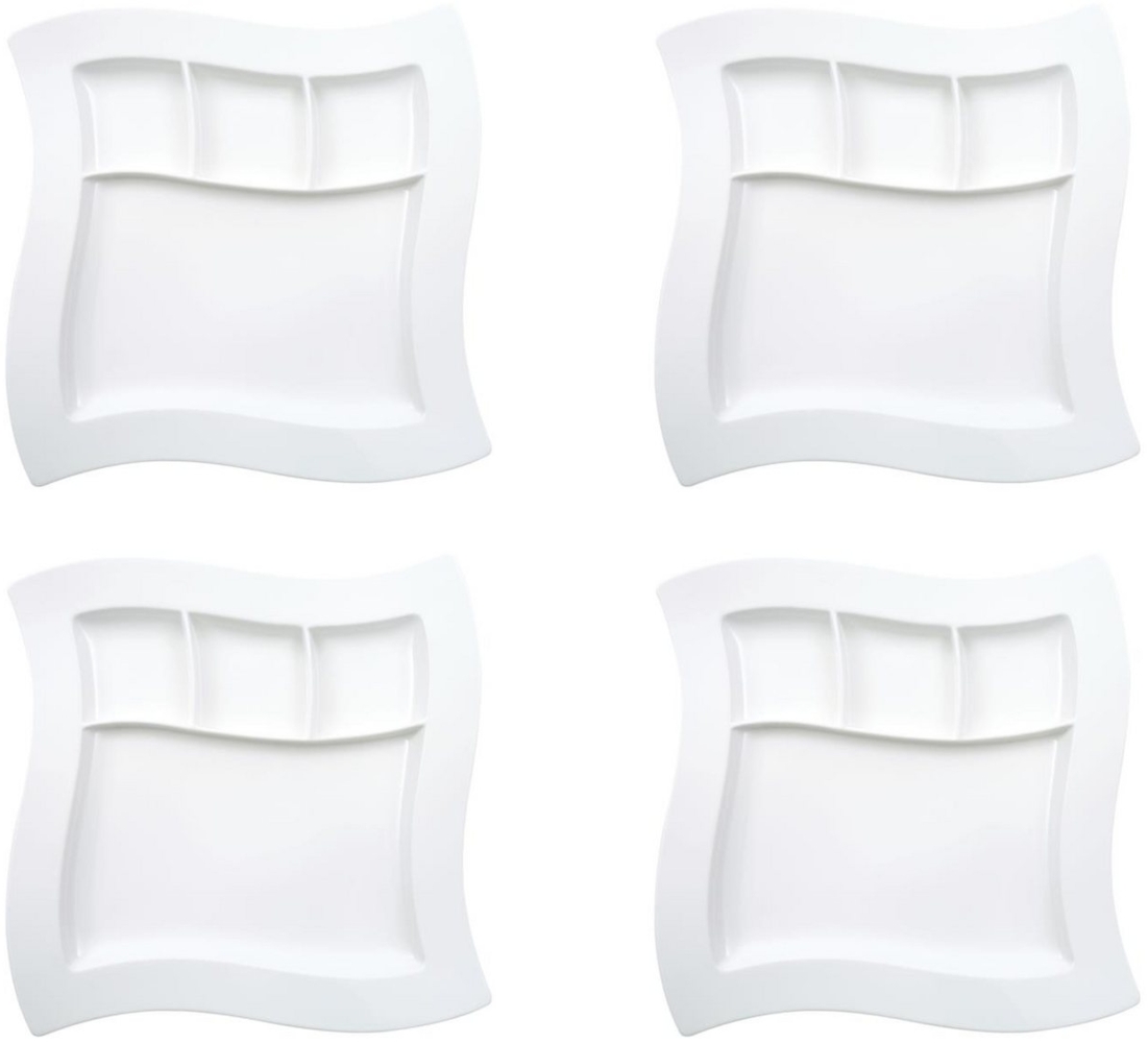 Villeroy & Boch NewWave Grillteller 27 x 27 cm 4er Set - DS Bild 1