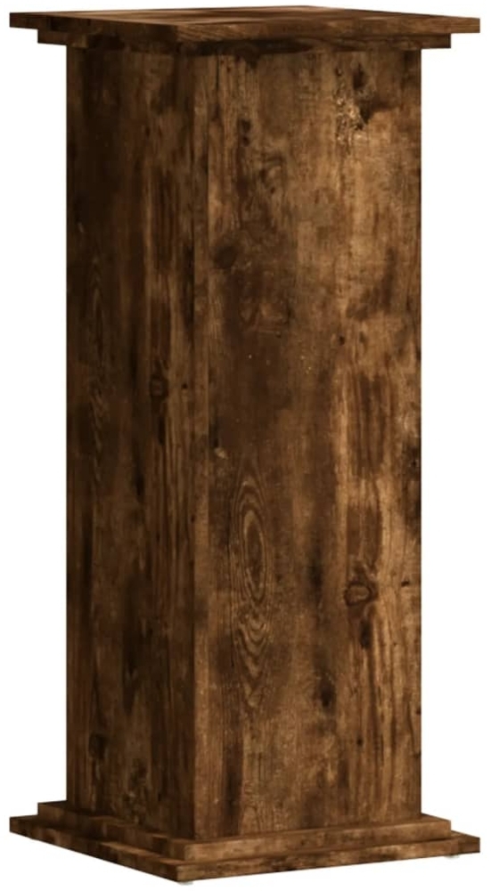 vidaXL Pflanzenständer Räuchereiche 33x33x80 cm Holzwerkstoff 852973 Bild 1