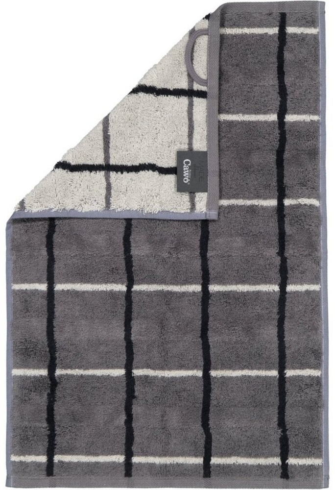 Cawö Handtücher Noblesse Square 1079 77 Anthrazit 30 x 50 cm Bild 1