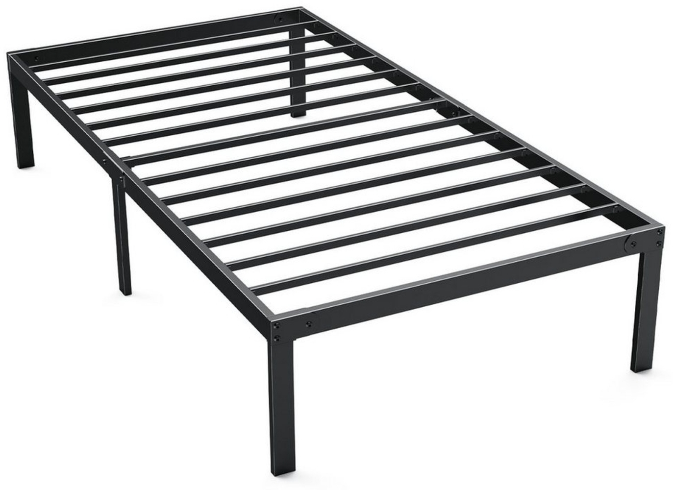 SURFOU Bettgestell Bed Frame Bettrahmen Metallbett Höhe 35 cm, Modern Für Erwachsene Jugendliche, Einfache Montage Einzelbett Bild 1