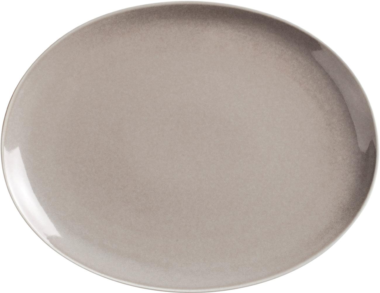 KAHLA Homestyle Platte, oval 32 cm desert sand Bild 1