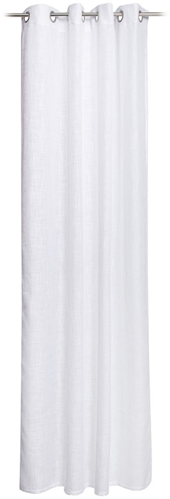 Gözze 'LINEA' Ösenvorhang, 100% Polyester weiß, 140x245 cm Bild 1
