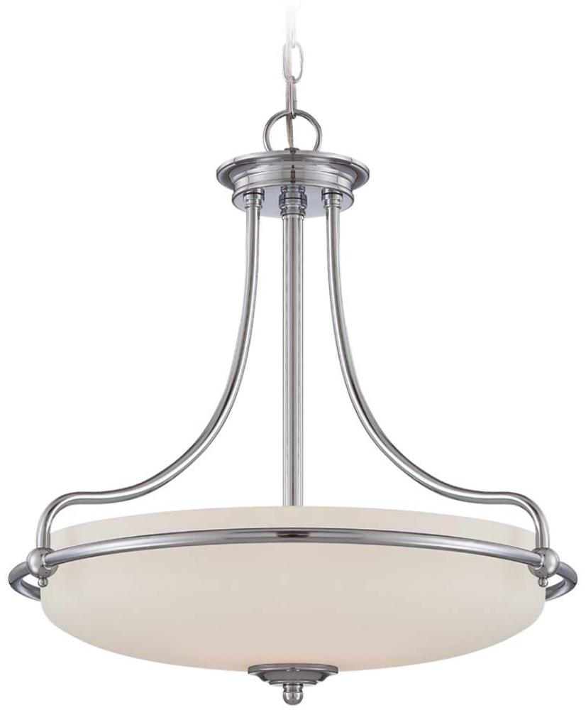 Elstead Lighting Griffin 4-Light Pendant Pendelleuchte Chrom Bild 1