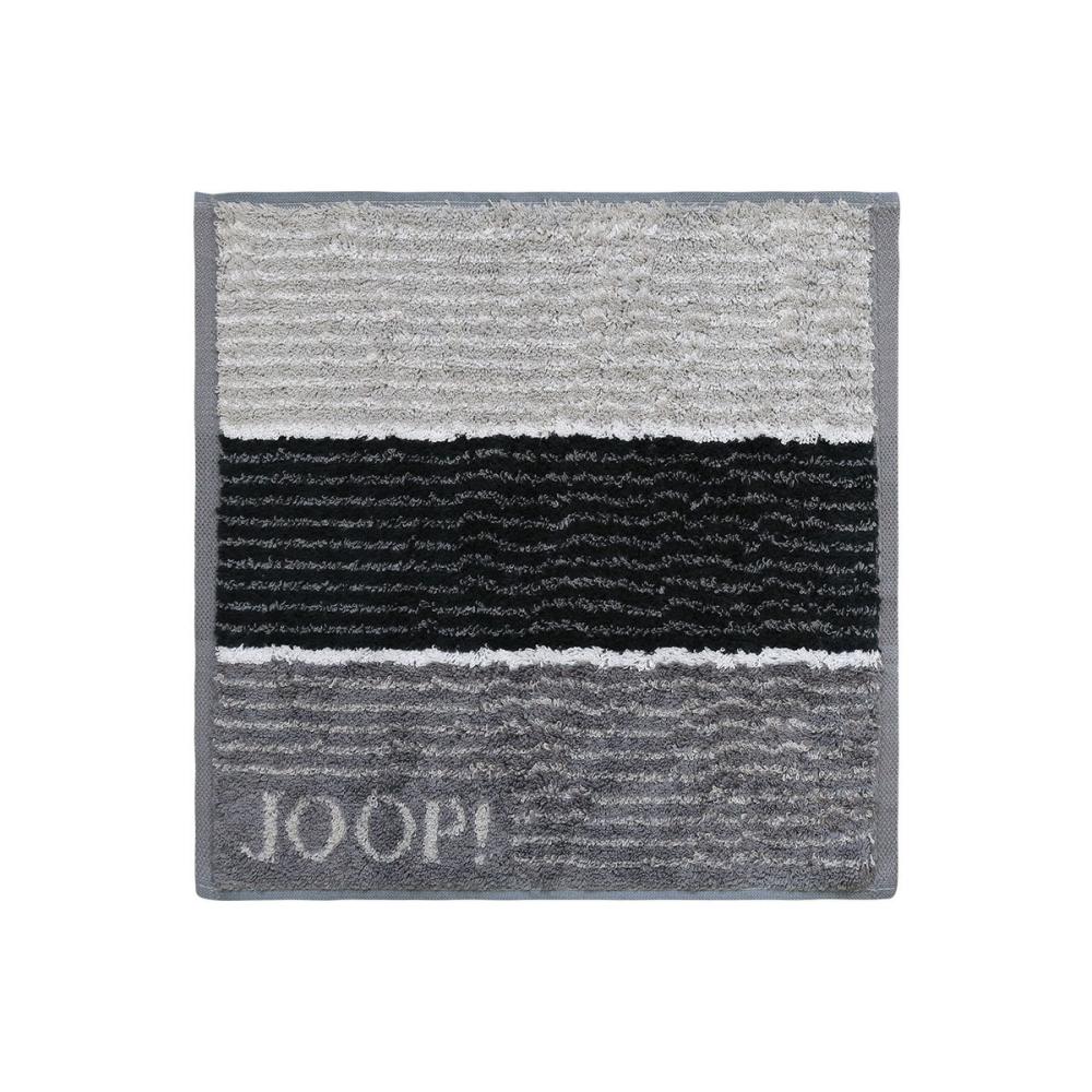 JOOP Frottier Handtücher Signature Lines|Seiflappen 30x30 cm| schwarz Bild 1