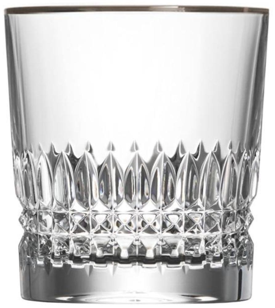 Whiskyglas Kristall Empire Platin clear (9,3 cm) Bild 1