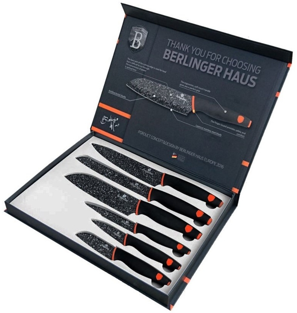 Berlinger Haus Berlinger Haus Messersatz 6 Elemente Granit Diamond BH2111 Bild 1