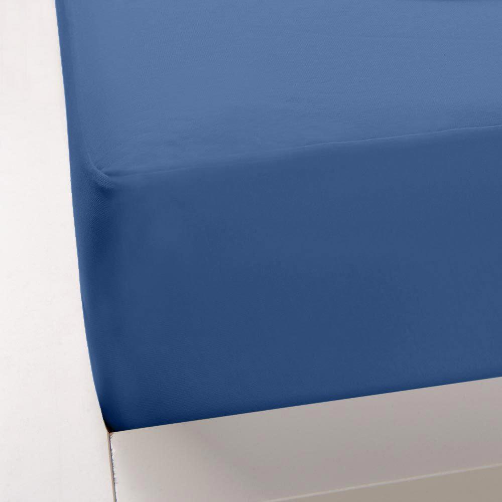 Formesse Bella Donna Boxspring Spannbettlaken Alto|200x220 - 200x240 cm| meeresblau Bild 1