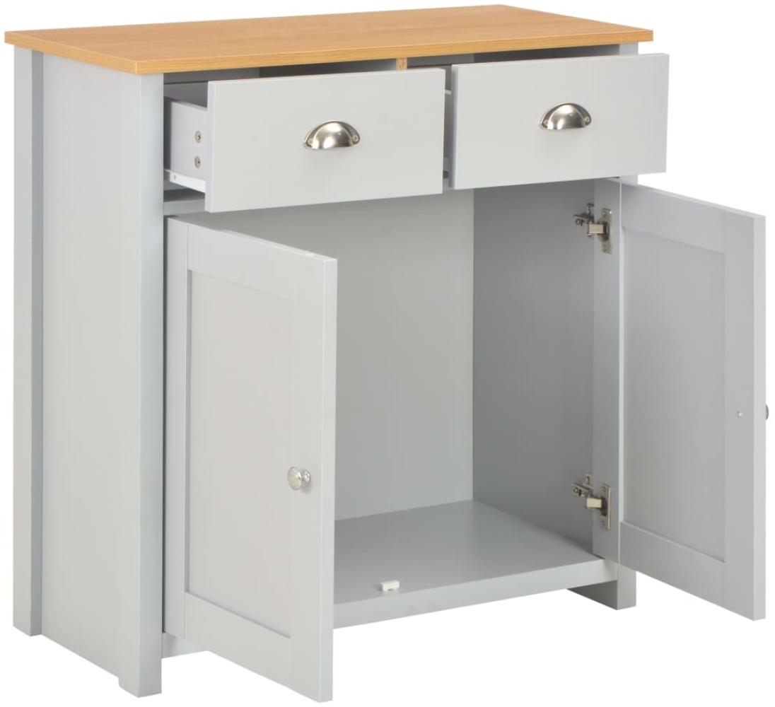 vidaXL Sideboard Grau vidaXL Sideboard Grau 79 x 35 x 81 cm 283742 Bild 1