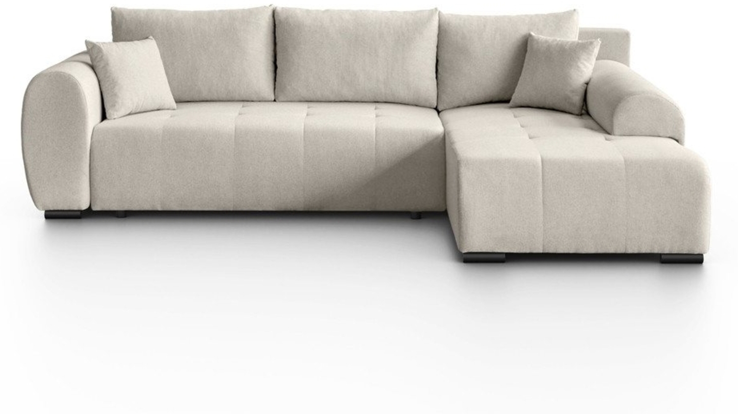 Beautysofa Ecksofa DIANA, mit Schlaffunktion, viele Farbvarianten Bild 1