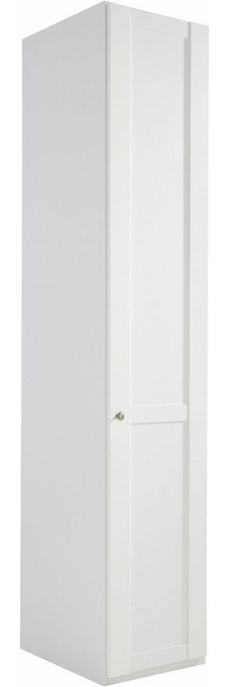 Kleiderschrank New York Drehtürenschrank weiß Größe wählbar Bild 1