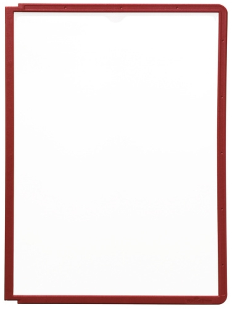 DURABLE Sichttafel SherpaPanel A4 rot Bild 1