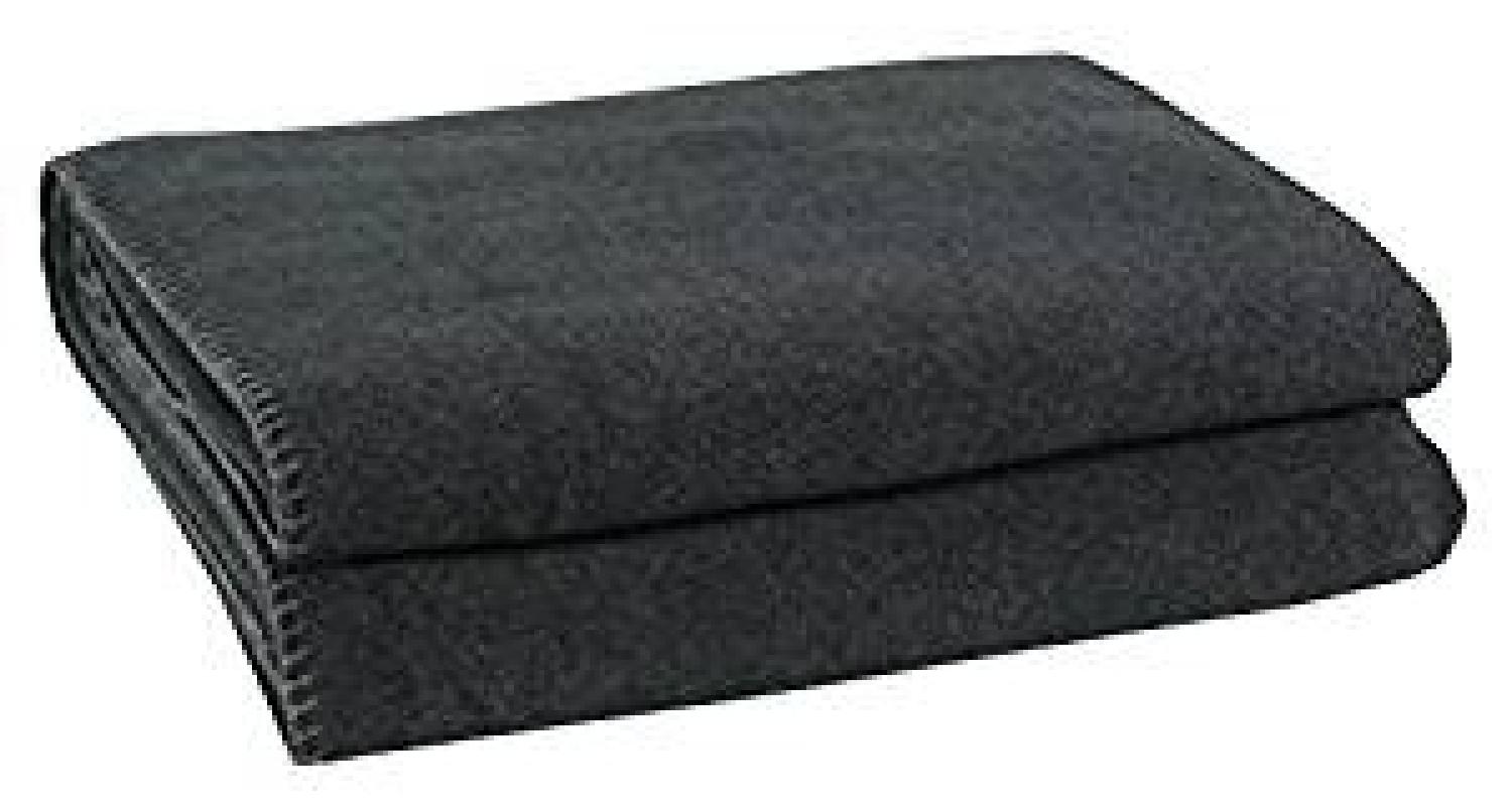 Zoeppritz Soft-Fleece anthracite mel. 220x240 103291-960 Bild 1