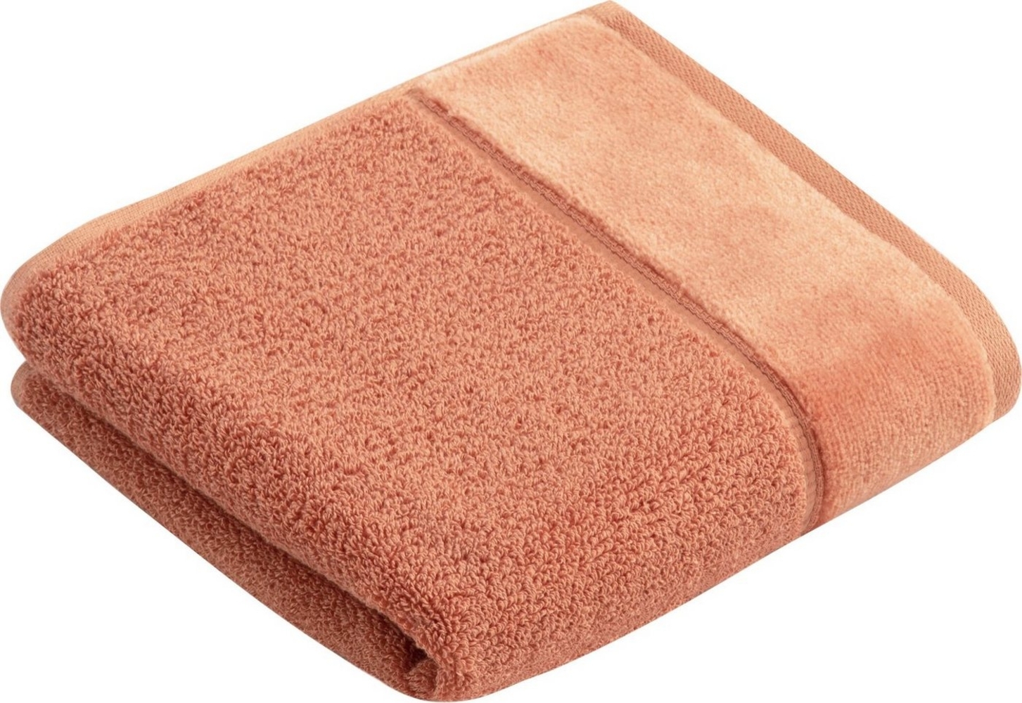 Vossen Gästehandtücher Pure, Frottier (3-St), im Set, Baumwolle & VEGAN, mit eleganter Veloursbordüre Bild 1