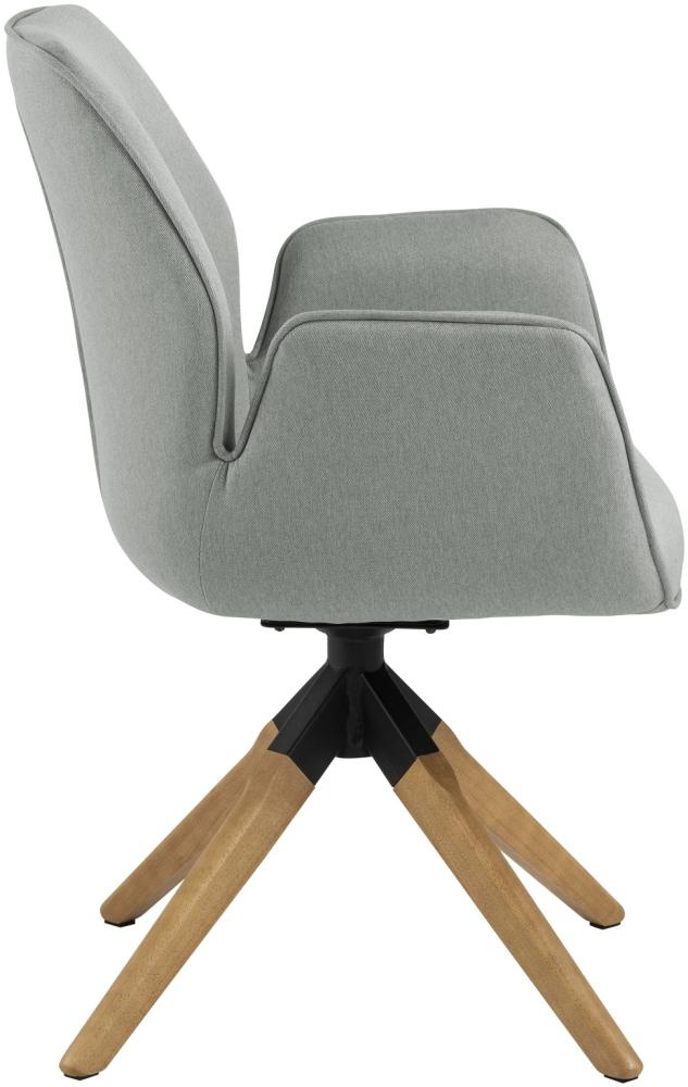 Bornholm - Armlehnstuhl - Hellgrau Bild 1