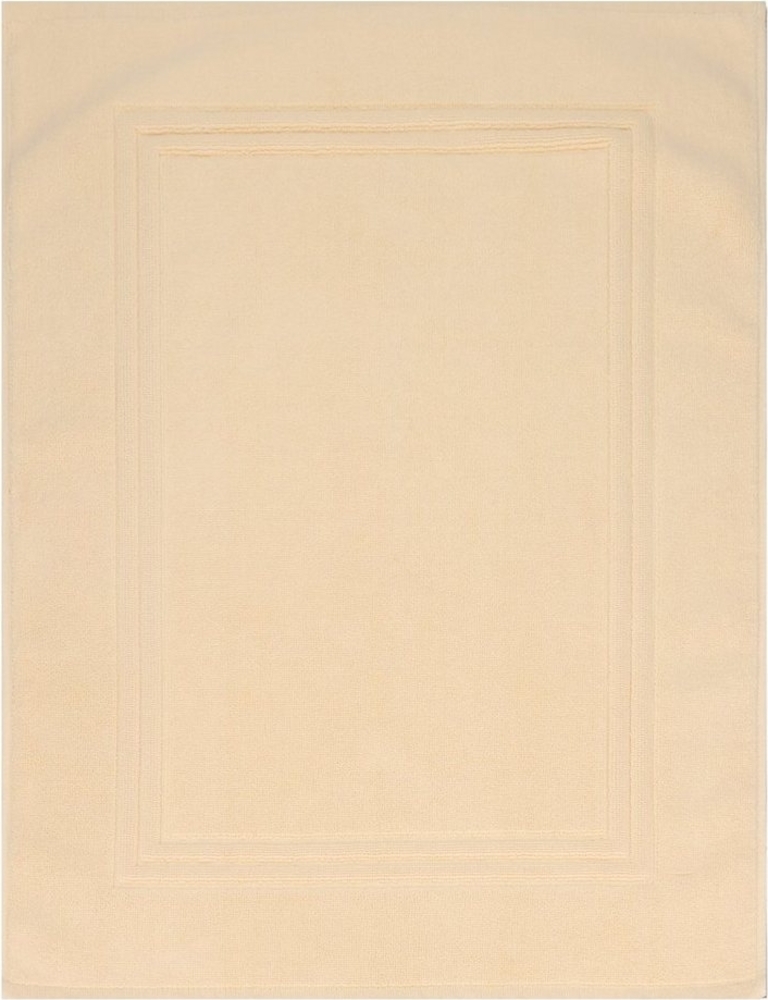 Betz Badematte Luxus Badvorleger Badteppich Gold 50x70 cm Farbe beige, Baumwolle Bild 1