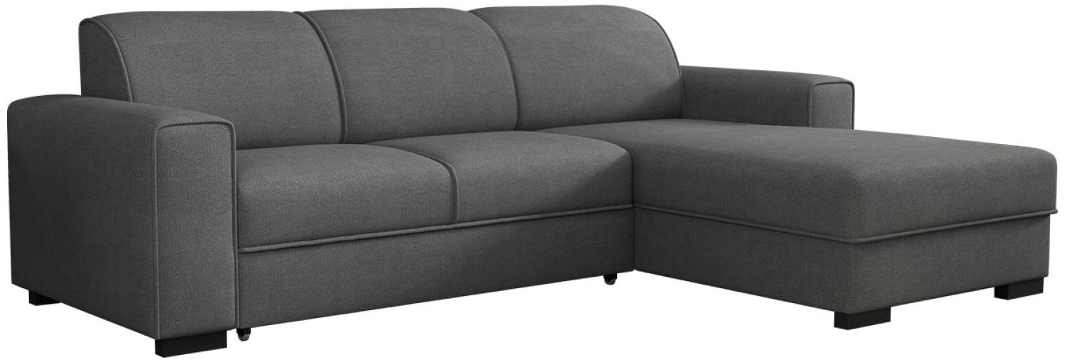 Ecksofa 'Luminne' grau Rechts Bild 1