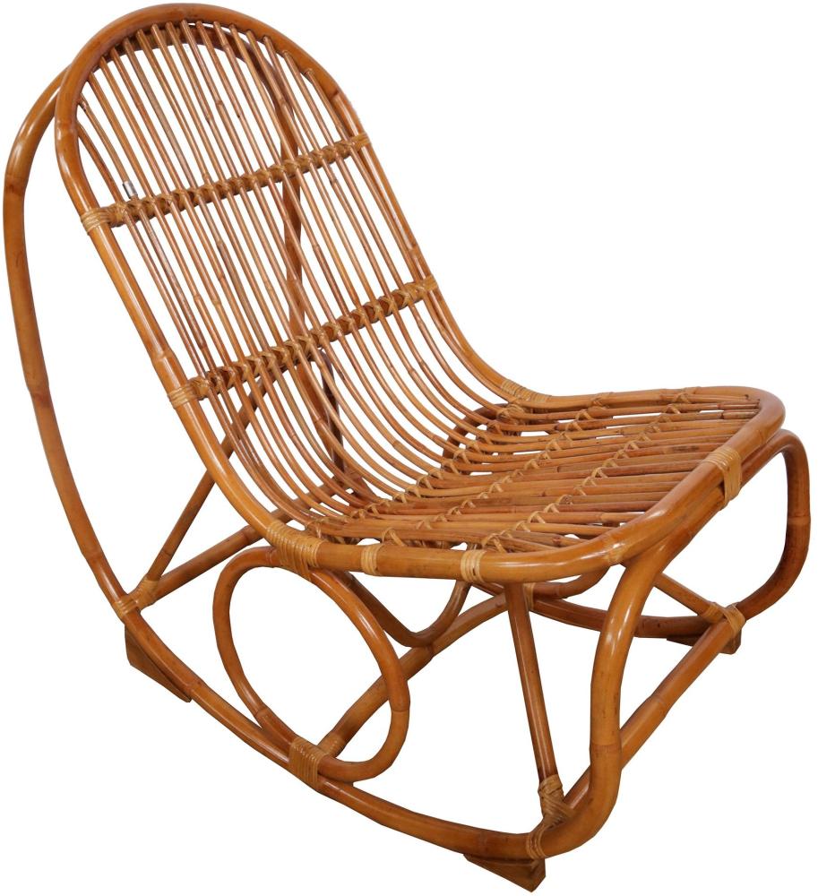 Schaukelstuhl Rattan Sessel Stuhl Relaxsessel Schaukelsessel Schwingsessel Bild 1